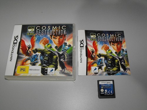 Ben 10 Cosmic Destruction For Nintendo DS Tested And In "VGWO"