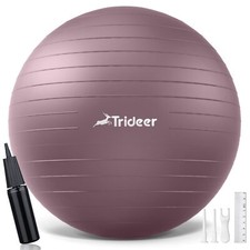 Yoga Ball - Exercise Ball for Workout pilates Stability - Anti-Burst and Slip...