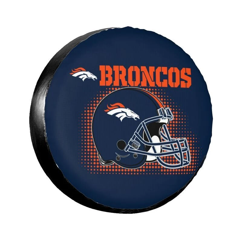 Denver Broncos Auto Car Tire Cover Waterproof Spare Tire Cover