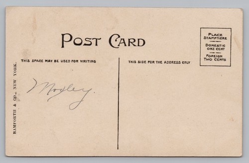 A Fresh Egg, Breakfast Chicken Humor Comedy RPPC Photo Antique Postcard 1905 P7 - Picture 2 of 2
