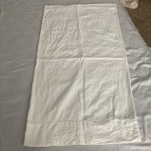 Pottery Barn White King Flannel Pillow Case eBay
