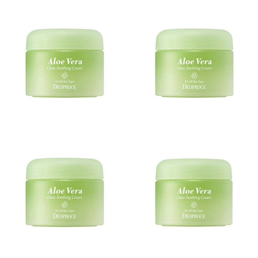 Crema Oasis Aloe Vera Deoproce 50 g*4 piezas