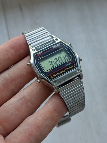 Montana Vintage Uhr UdSSR 1980 leicht funktionierend - Bild 13 von 17