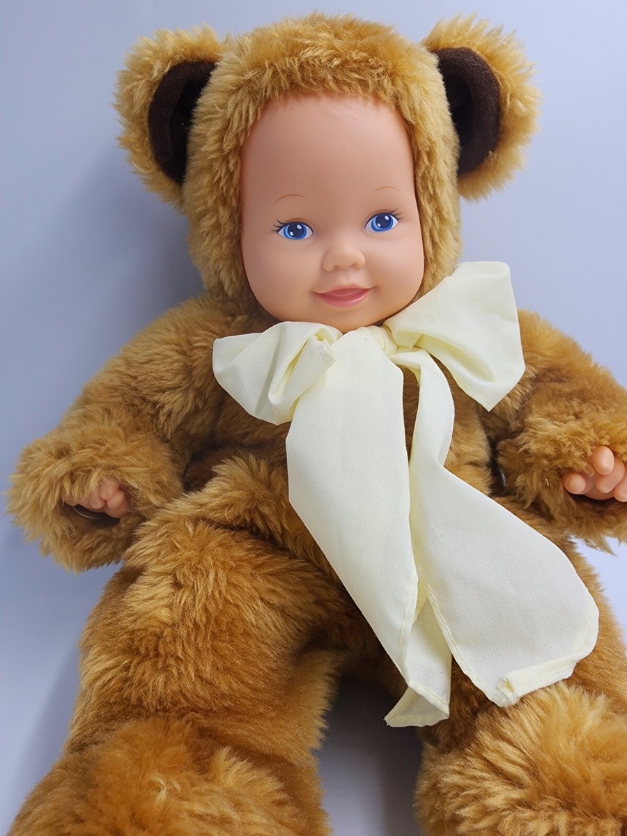 Vintage Anne Geddes Realistic Baby Teddy Bear Doll 15