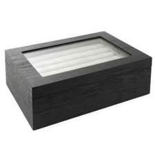 Onyx Cufflinks Collector's Case - 72 pairs