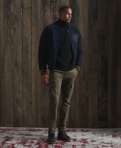 Superdry Mens Petersen Roll Neck Jumper 