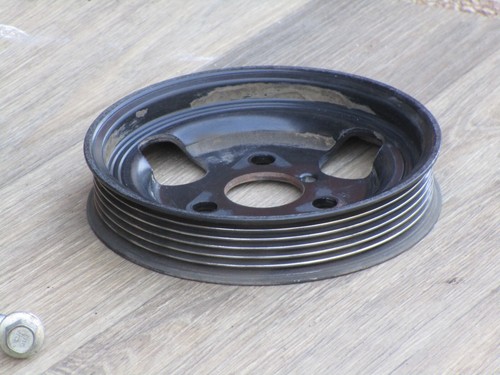 05-09 MUSTANG POWER STEERING PULLEY OEM 4.0 V-6 F77E-3A733-AA 05 GREEN - Picture 8 of 9