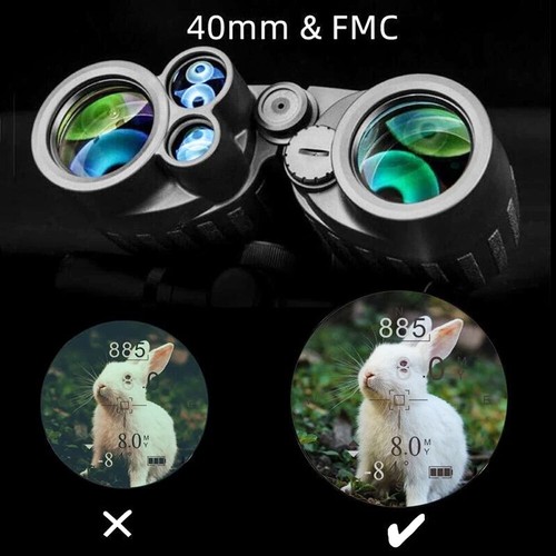 Hunting LRB20 8x 40mm Rangefinder Binoculars Telescopes Laser OLED Display 1500m - Picture 15 of 18