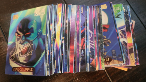 1994 Marvel Masterpieces - Gold Foil Signature Series - Complete Set (140 Cards) - Picture 2 of 2