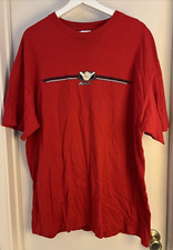 HAWAII KAUAI HANG LOOSE XL RED T shirt Short Sleeve Graphic Heavy 100 Cotton