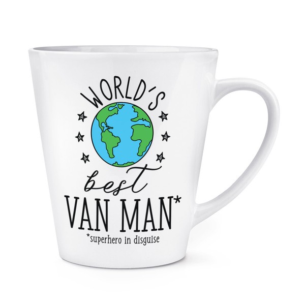 World's Best Transporter Mann 341Ml Latte Becher Tasse Lustig Witz Favorit Kurir-image