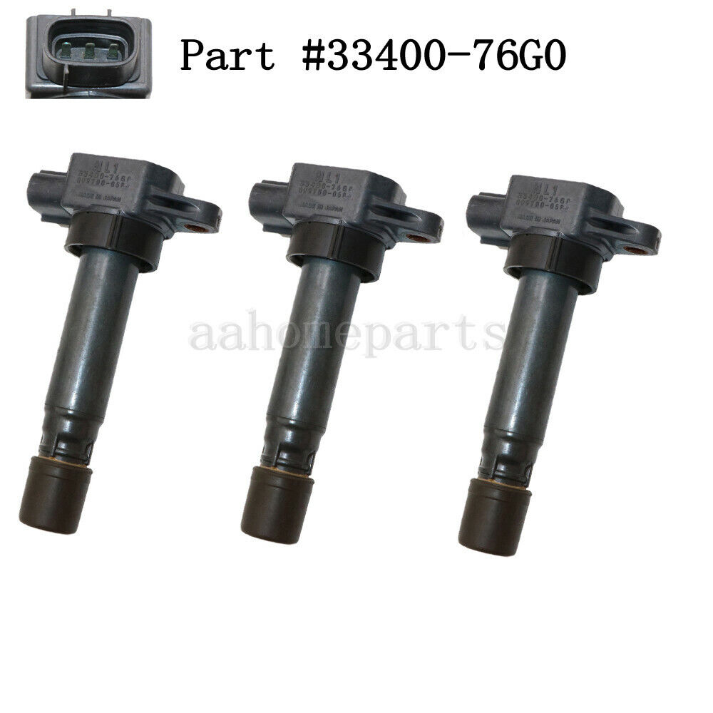 3pcs OEM 33400-76G0 Ignition Coil for Suzuki Alto III Wagon 3pcs OEM 33400-76G0 Ignition Coil for Suzuki Alto III Wagon