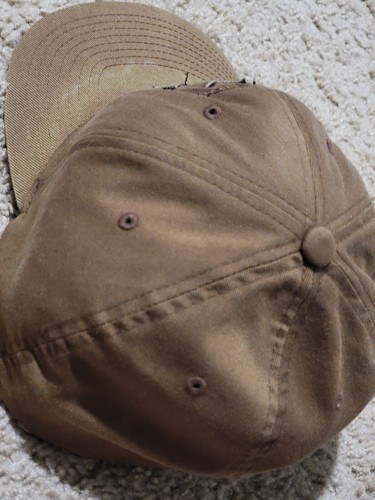 Sombrero de unidad de prueba de artillería naval de la Marina de los Estados Unidos ajuste flexible Oif Oef de colección L XL manchas de sudor - Imagen 3 de 11