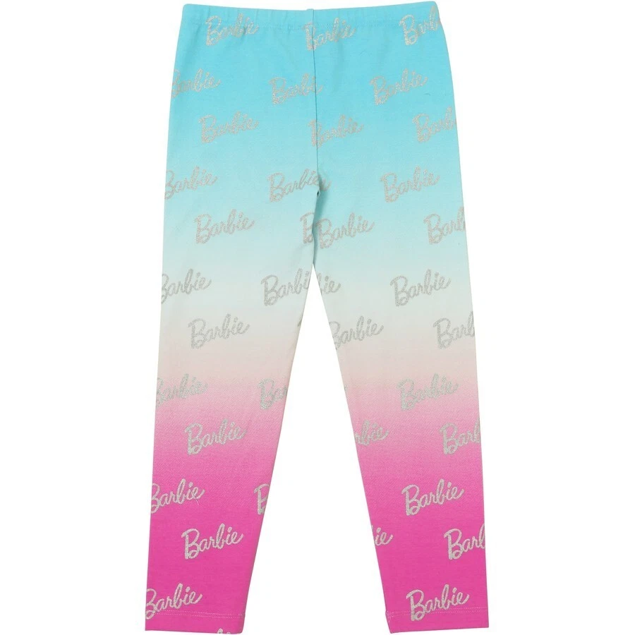 Barbie Girls Leggings - Blue & Pink - American Brand