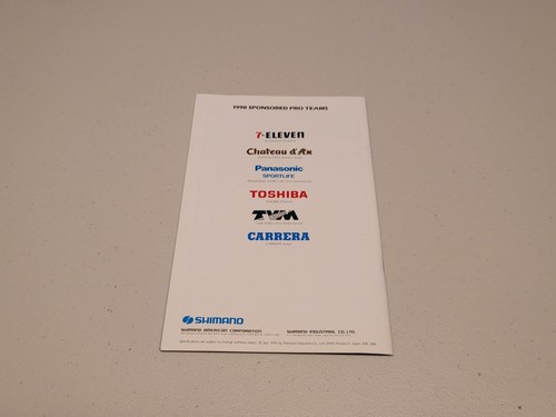 Vintage Original Factory Shimano Bicycle System Components Catalog 1991 - Picture 2 of 8
