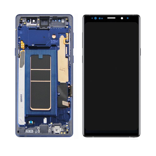 For Samsung Galaxy Note 9 OLED LCD Display Touch Screen Digitizer Assembly Frame - Photo 12 sur 13