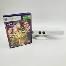 Microsoft Xbox 360 White 1414 Kinect Camera Sensor Bar w/Harry Potter Game