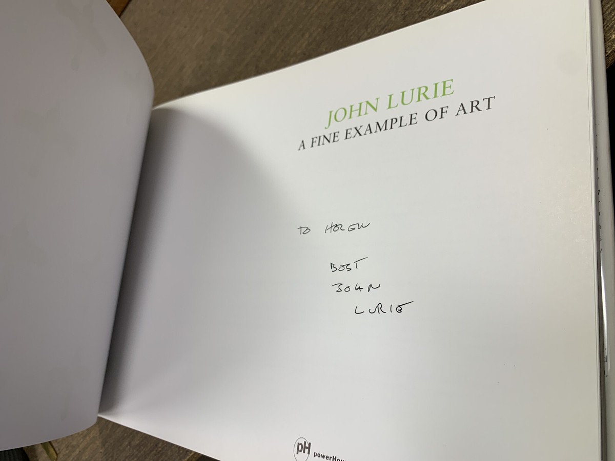 ジョン・ルーリー A Fine Example of Art A Fine Example of Art: Lurie, John, O'Brien, Glenn