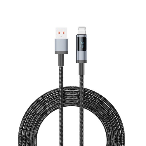 Fast Charging Cable Type C Micro USB for iPhone Data Sync Voltage Display Cables - Picture 17 of 24
