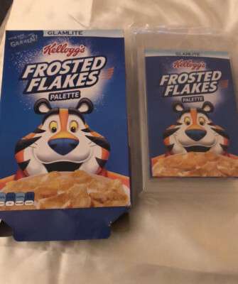 Glamlite x Frosted Flakes 15 Pan Eyeshadow Palette 18g Sealed NIB