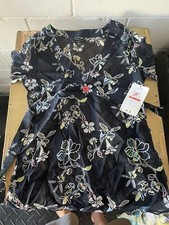 Oakley Womens Dress Graffiti Coverup Black Size XS new