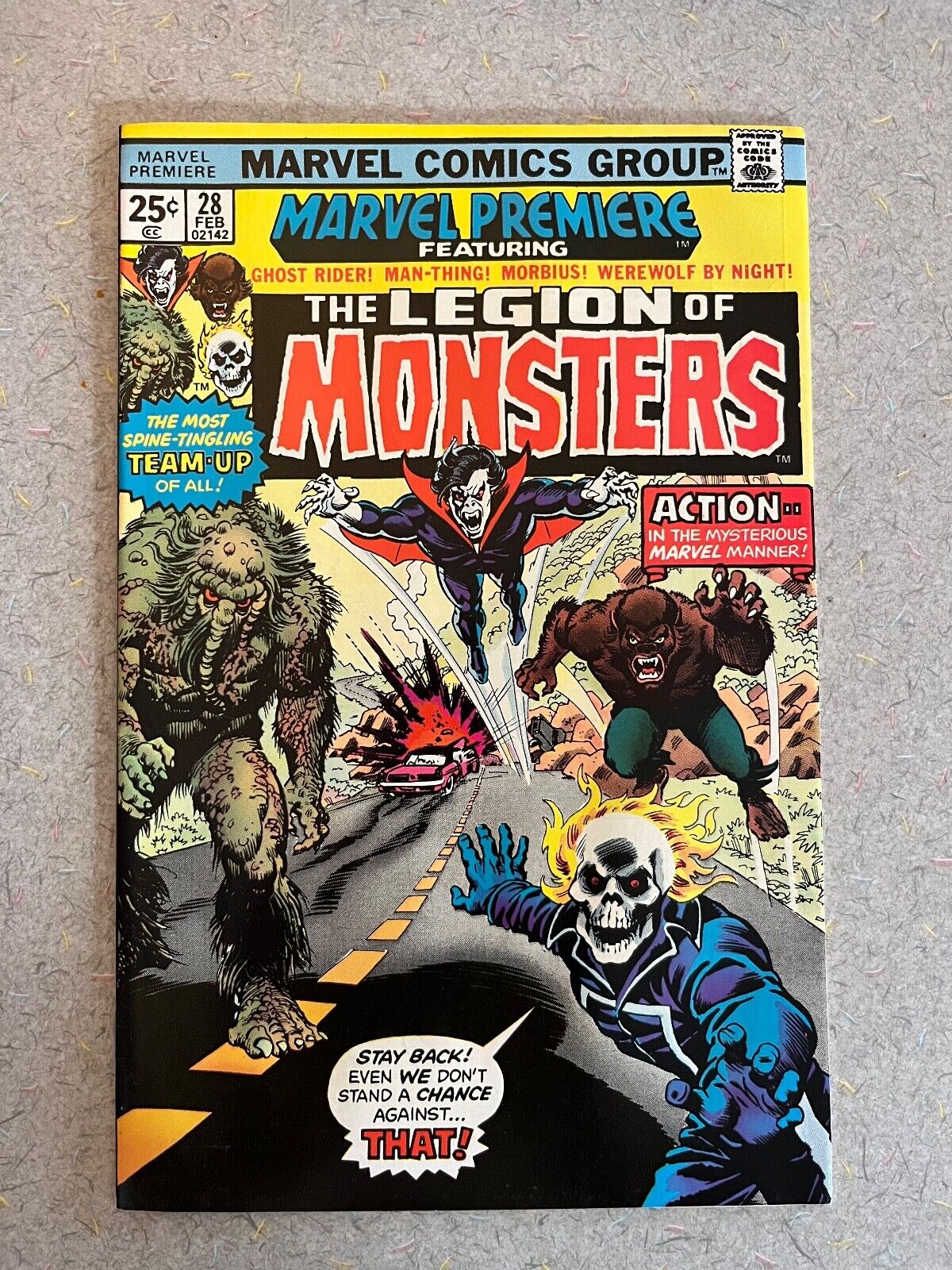 Marvel Premiere #28   1ST APPEARANCE The Legion of Monsters! HIGH GRADE COMIC 