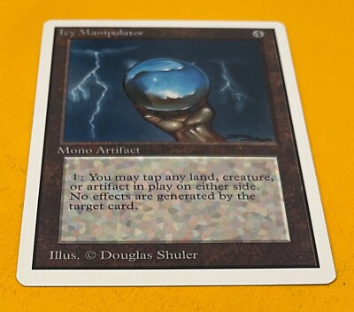 MTG ICY MANIPULATOR Unlimited (OldManMTG 007-283) | eBay