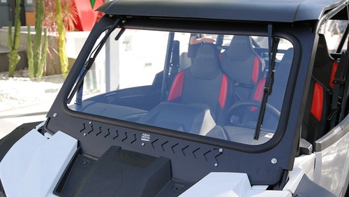 Vented Front Full Glass Windshield Window for Polaris RZR XP 1000/ 4 1000 2024+ - Picture 11 of 15