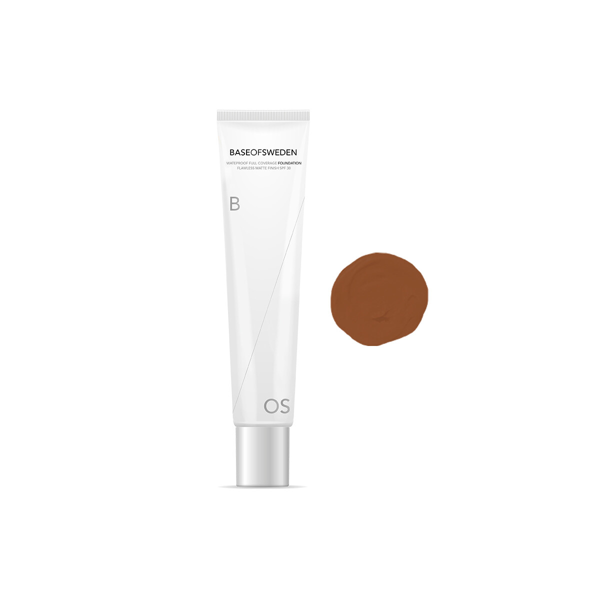 Основа Sweden Waterproof Full Coverage Foundation SPF 30 (мощная), 30 мл