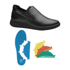 WearerTech Vitalise Slip On Shoes Black with Modular Insole