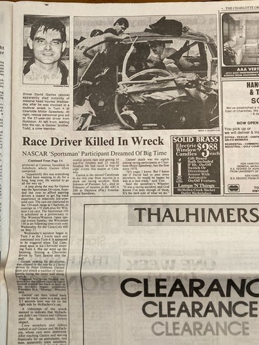 Headline Deaths of Sammy Davis Jr., Muppets Jim Henson, NASCAR David Gaines 1990 - Picture 7 of 8