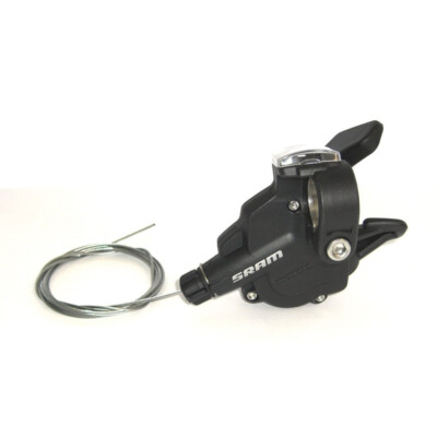 Sram Trigger Schalter X4/X3 3-Gang Index 1:1 Schwarz Fahrrad