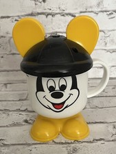 Vintage 1960  s Disney Mickey Mouse Sipper Plastic Cup