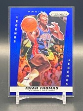 2024-25 Panini Prizm Deca Isiah Thomas Blue Prizm #/149 Legends Pistons #218