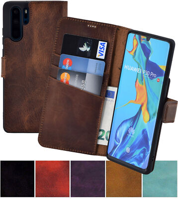 Hülle für Huawei P30 Pro New Edition Tasche Book Style Schutz Cover Wallet Case