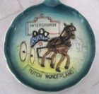 Vintage Dutch Wonderland Wall Decor Spoon Rest Ceramic Intercourse, PA Horse — photo 2
