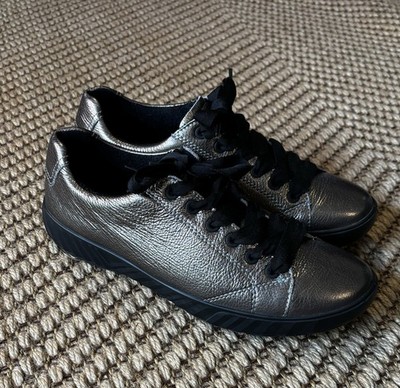 Ara Avio Women s Metallic Sneakers Size 9.5