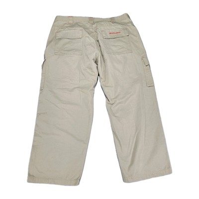 Vintage Sean John Cargo Pants Mens 48B Tan Collection Baggy Huge