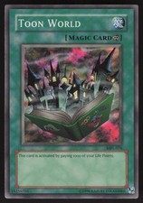 Toon World MRL-076 Super Rare Magic Ruler Yu-Gi-Oh Unlimited Damaged