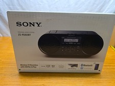 Sony Portatile Boombox ZS-RS60BT Bluetooth Mega Bass AM/FM USB CD #15