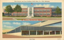 MI, Flint, Michigan, Buick Motor Company, Service & Parts Bldg, Teich No 1B-H772