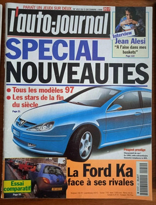 Zeitschrift L'AUTO-JOURNAL Nr. 452 aus dem Jahr 1996