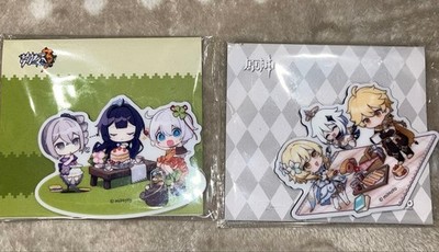 Genshin Impact Honkai Impact 3rd HoYo fest Magnet sheet