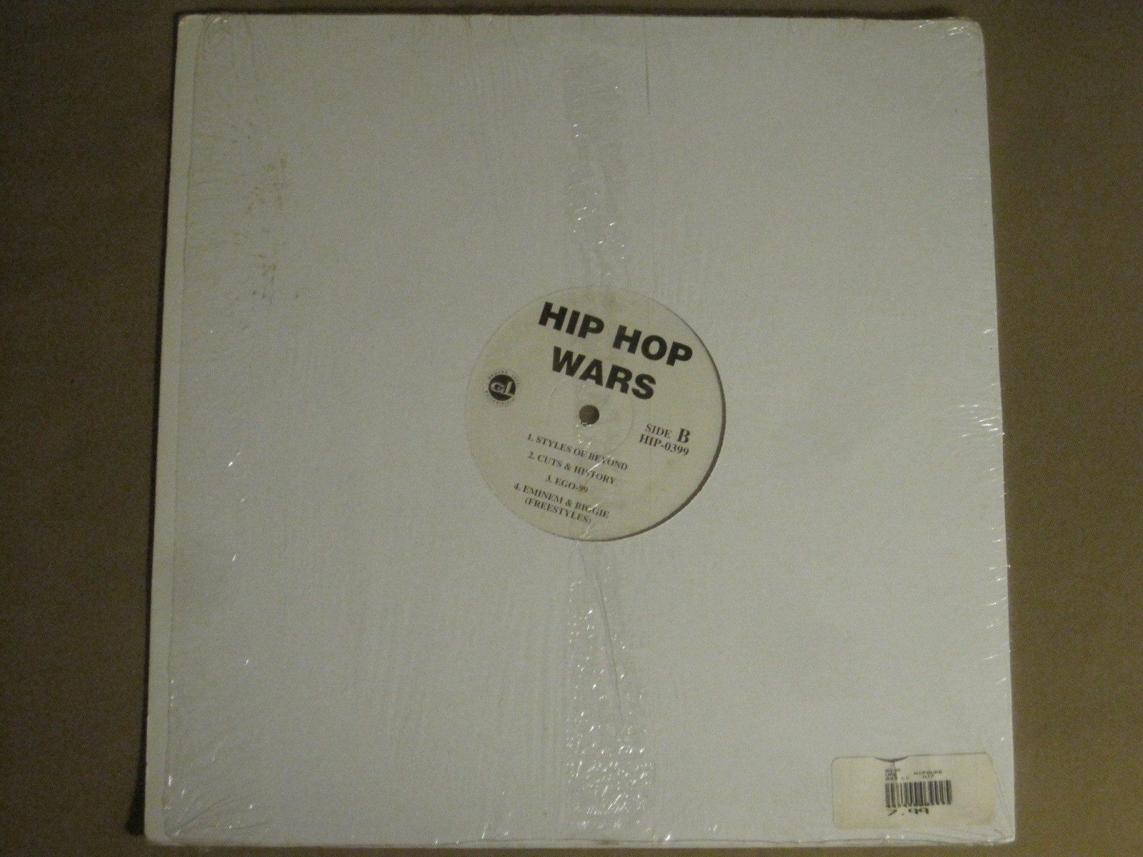SWAY & KING TECH HIP HOP WARS 12" 1999 KOOL G RAP EMINEM PHAROAHE MONCH KRS-ONE