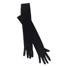 Long Black Gloves Opera 50cm Costume Accessory