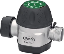 Orbit 62041 Mechanical Watering Timer Pro Flo Heavy-Duty Metal Garden Lawn Home