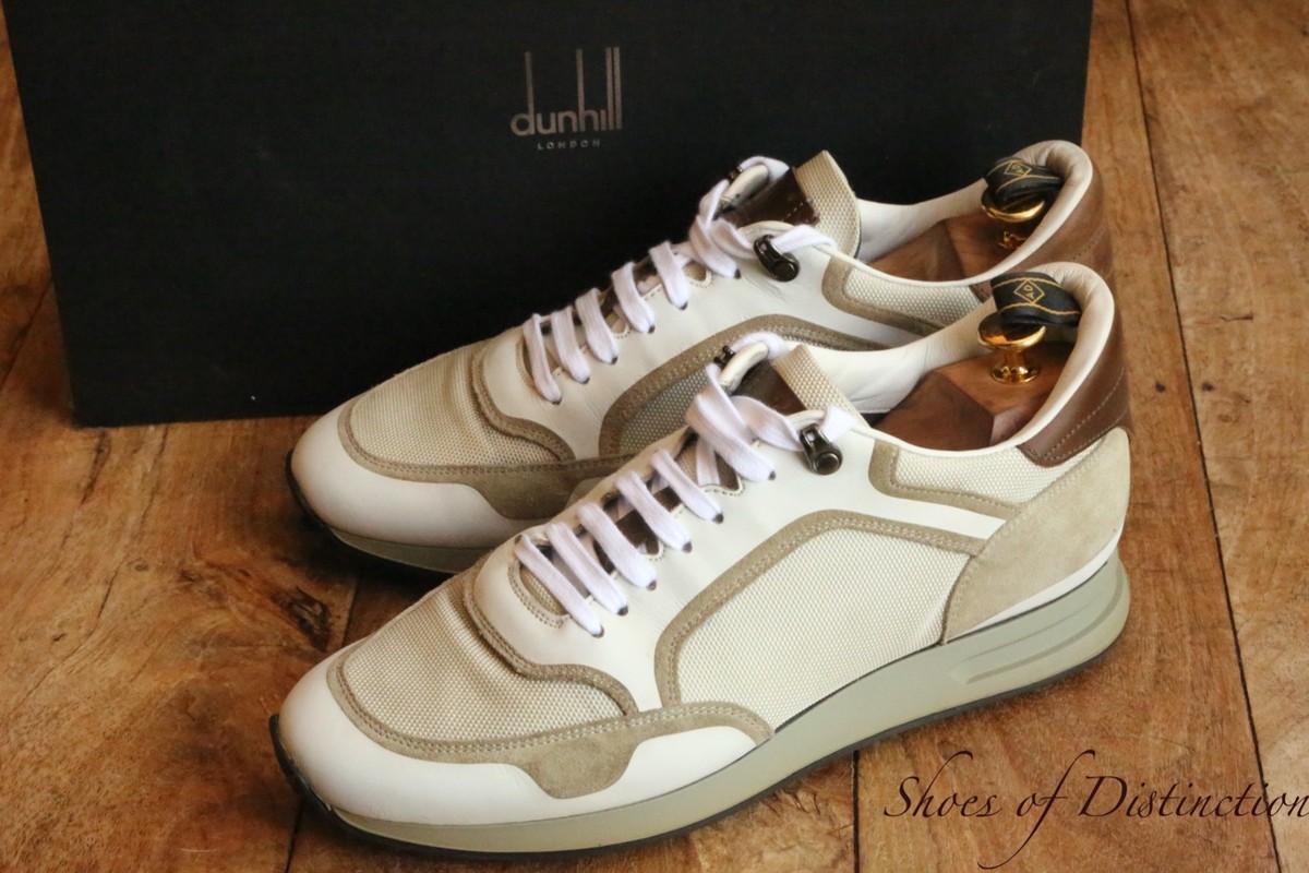 Alfred Dunhill Chaussures à Lacets En Cuir Marron Ref.1158048 - Joli Closet