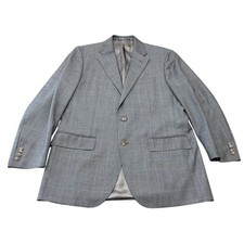 Polo Ralph Lauren Blue Label Italy 42L Extrafine Wool Sport Coat Gray Blazer
