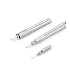 Pinkiou Microblading Pen Tattoo Machine for Permanent Makeup Eyebrow Beauty sil