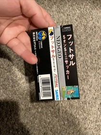 Super Rare Neo-geo Cd Futsal 5 On 5 Soccer Mint Mint With extra spine